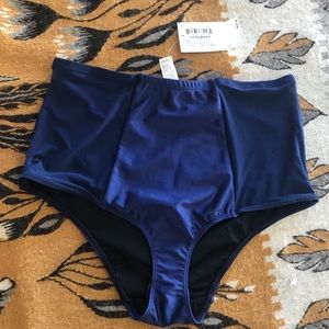 AMERICAN APPAREL High Wast Mesh Swim Bottoms